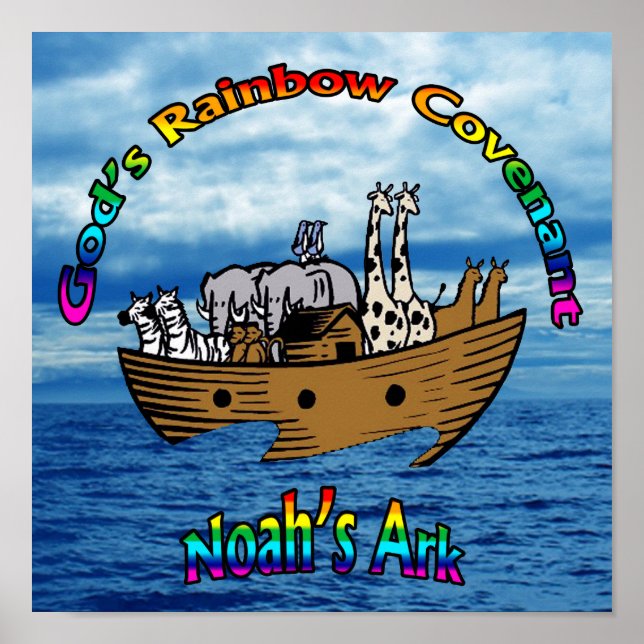 Póster Pacto Arco-Íris de Deus #4 (Frente)