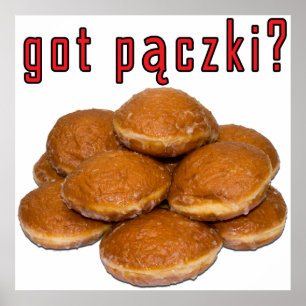 Póster paczki obtido? Sobremesa polonesa