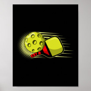 Poster Paddle Pickleball