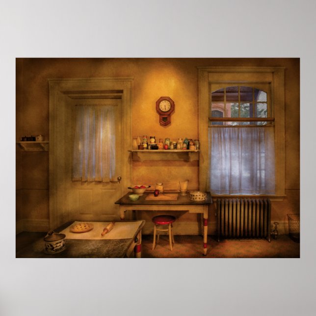 Poster Padeiro - Cozinha da Vovó (Frente)