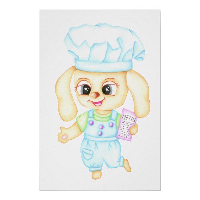 Póster Padeirozinho Fofo (Frente)