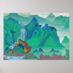 Poster Padma Sambhava, 1924, por Nicholas Roerich