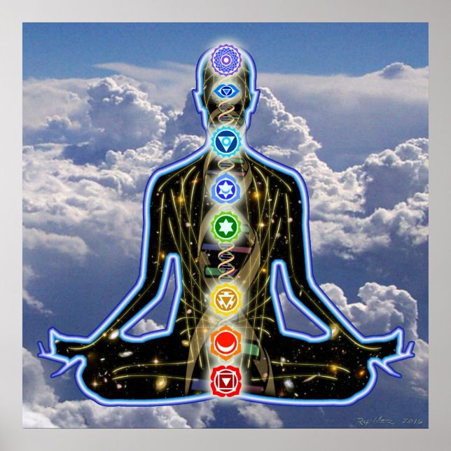 Póster Padma Sky e Galáxias (Frente)