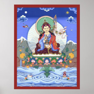 POSTER Padmasambhava / Guru Rinpoche - de US$ 14,2
