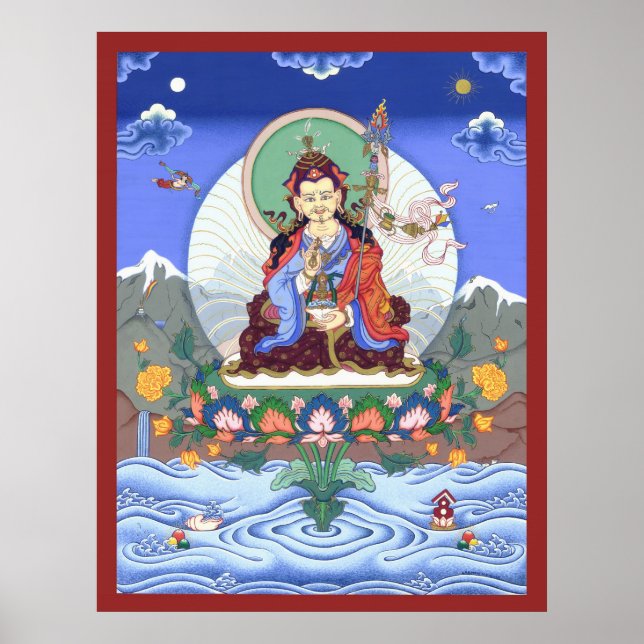 POSTER Padmasambhava / Guru Rinpoche - de US$ 14,2 (Frente)