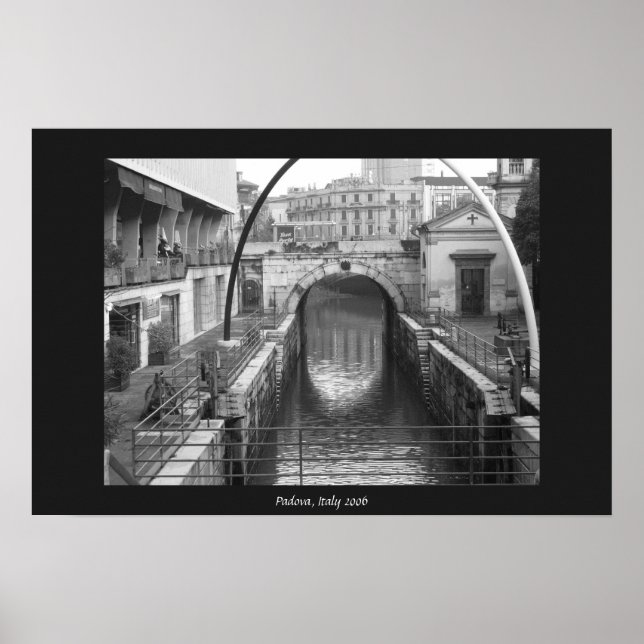 Póster Padova, Itália (Frente)