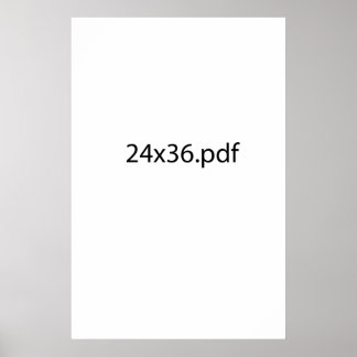 Poster Padrão 24x36