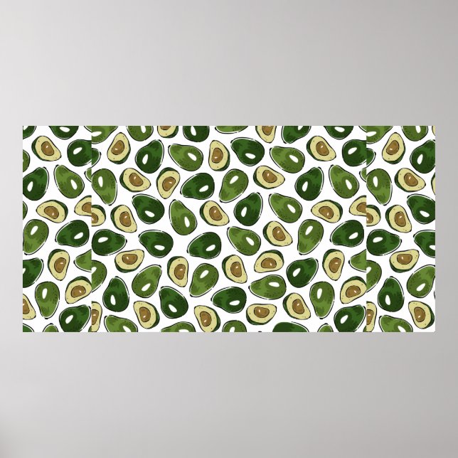 Poster Padrão abacado (Frente)