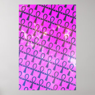 Poster Padrão Ankh