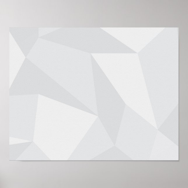 Poster Padrão branco, simples, moderno, urbano, legal, de (Frente)