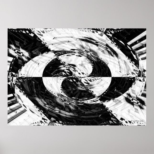 Póster Padrão Circular 1 (Frente)