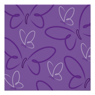 Póster Padrão da borboleta