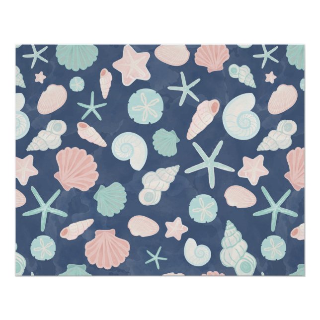 Póster padrão das conchas (Frente)