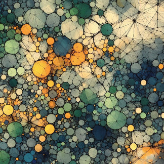 Póster Padrão de abstrato 5 - AI - Trabalho de arte