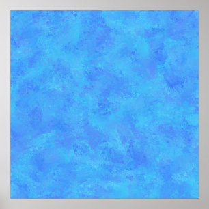 Poster Padrão de Abstrato azul