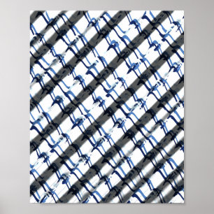 Poster Padrão de arte óptica 3D Alucinações