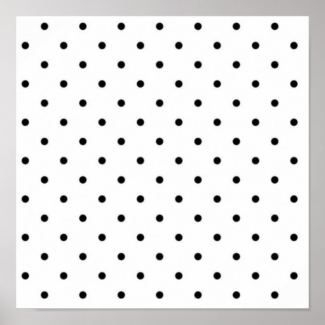 Poster padrão de bolinhas (Frente)