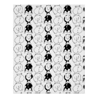 Padrão de Bumbuns de Hamster