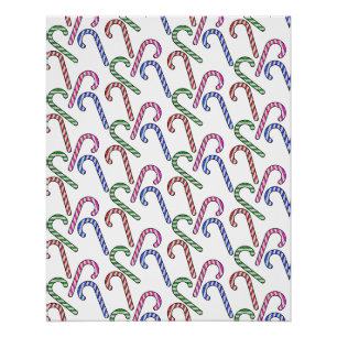 Póster Padrão de Caneta de Amaranho de Litter