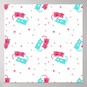 Poster Padrão de Cat