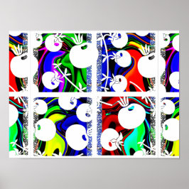 Poster Padrão de cor