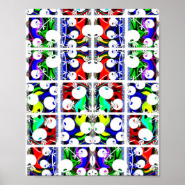 Poster Padrão de cor