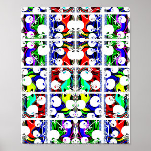Poster Padrão de cor