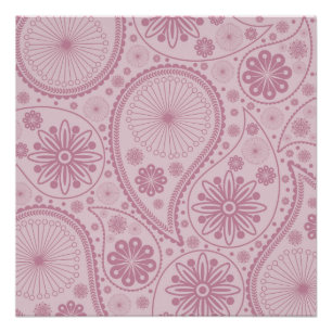 Póster Padrão de cor rosa