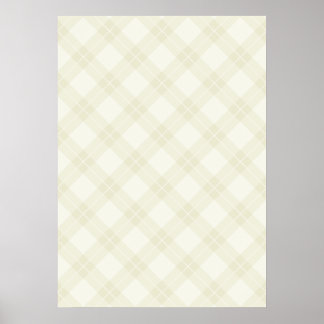 Póster Padrão de Estilo Branco