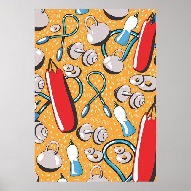 Poster Padrão de exercício (Frente)