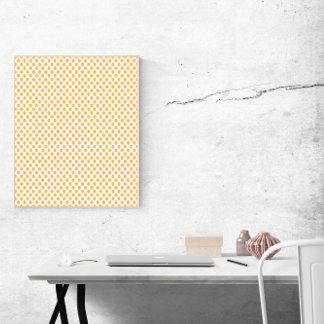 Poster Padrão de Fruta laranja