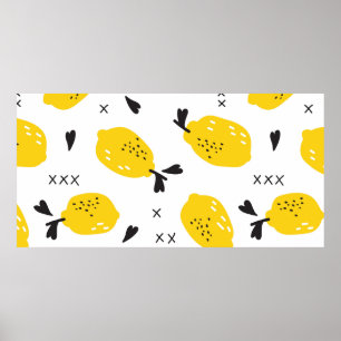Poster Padrão de fundo de Nova Iorque com corte de cor P