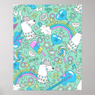 Poster padrão de lama 2