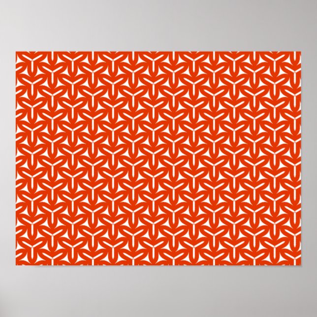 Poster Padrão de lâminas gótico (Frente)