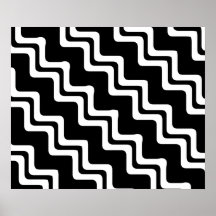 Padrão de linha de cor dupla de Zig Zag diagonal