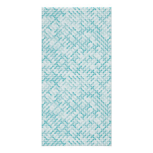 Póster padrão de metabola azul