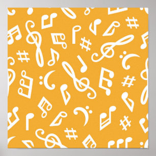 Poster Padrão de música