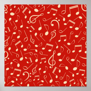 Poster Padrão de música