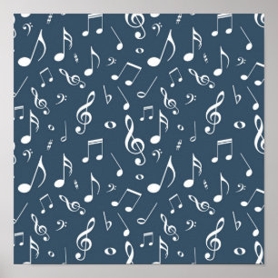 Poster Padrão de música