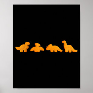 Poster Padrão de Nuggets de Frango Dinos _ Di Realista En