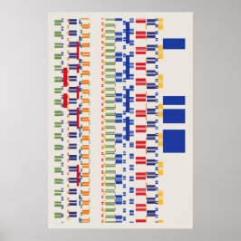 Poster Padrão de Números de Ramanujan
