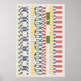 Poster Padrão de Números de Ramanujan