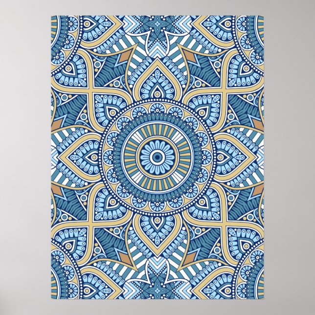Poster Padrão de Ornamento 2 (Frente)