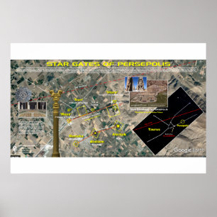Poster Padrão de Persépolis Pleiades 1