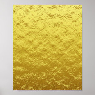 Poster Padrão de textura Dourada
