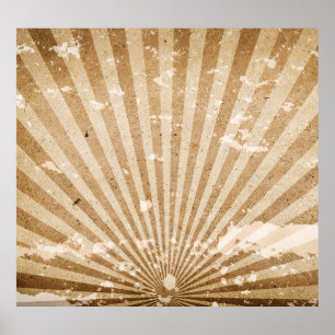 Poster Padrão de Vintage: Design de Fundo Elegante.