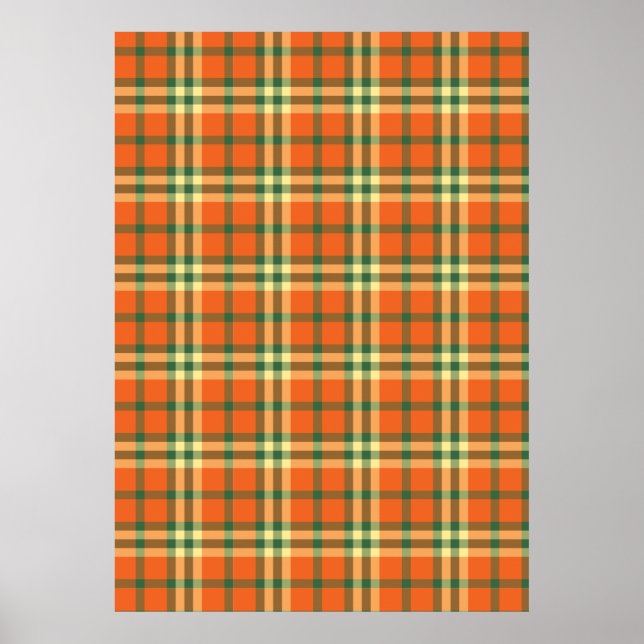 Poster padrão de xadrez (Frente)