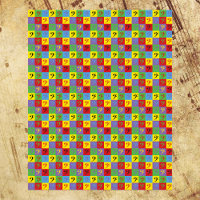 Padrão do Rainbow do Bass Clef Music