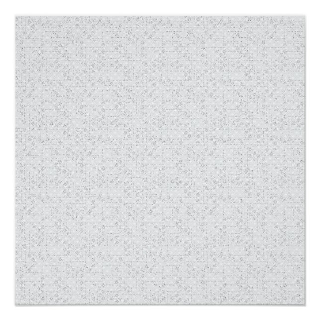Póster Padrão Elegante e Minimalista Escolar (Frente)