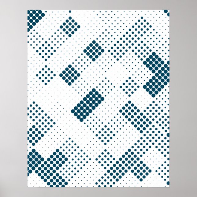 Poster Padrão Geométrico 24 (Frente)